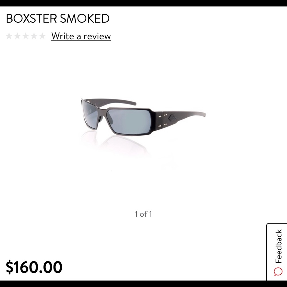 Gatorz “Boxter” Black Smoke